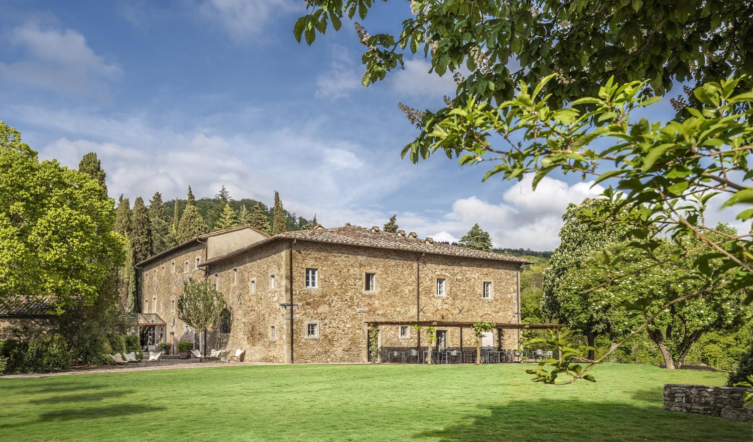 Badia di Pomaio Hotel Arezzo Bagian luar foto
