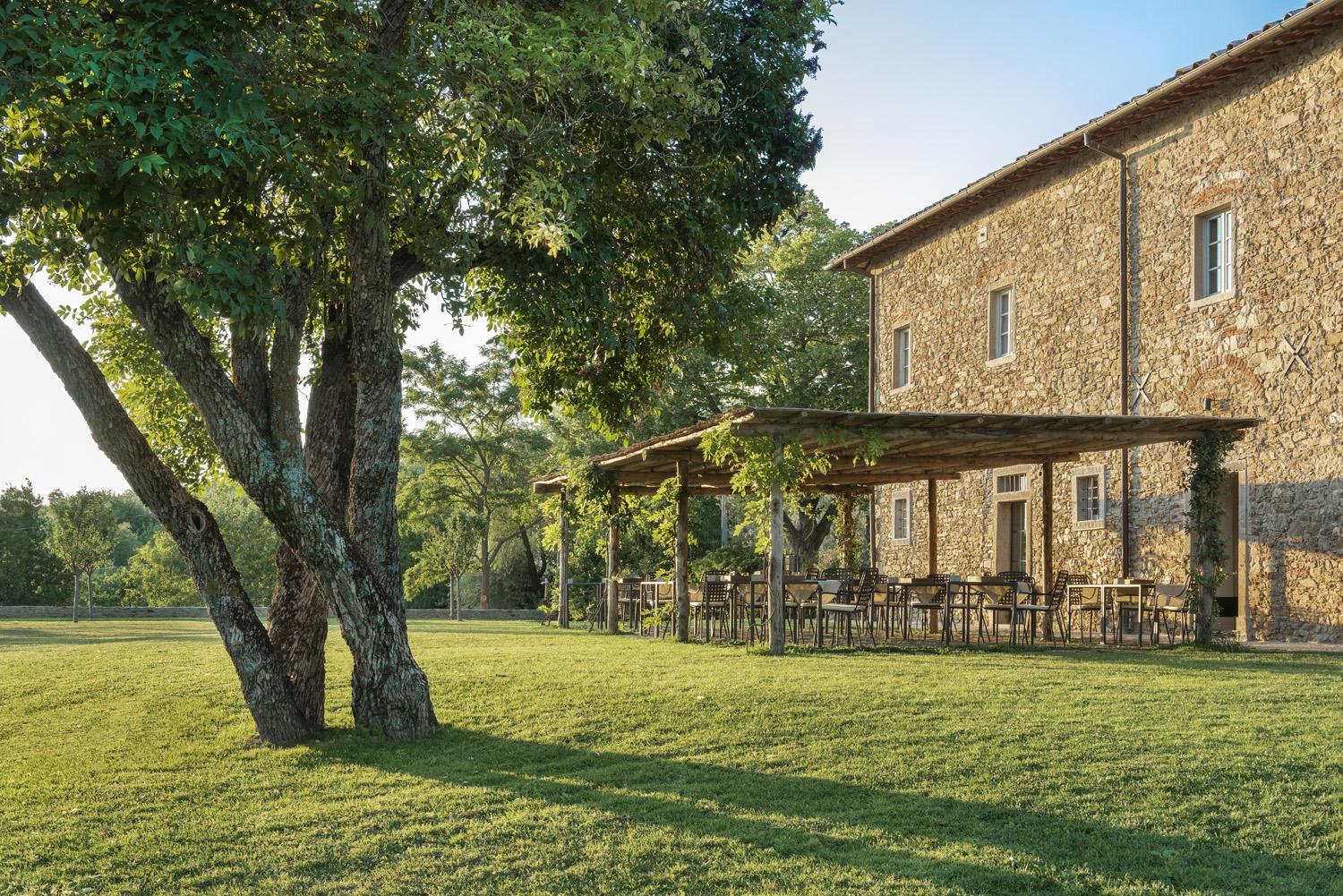 Badia di Pomaio Hotel Arezzo Bagian luar foto