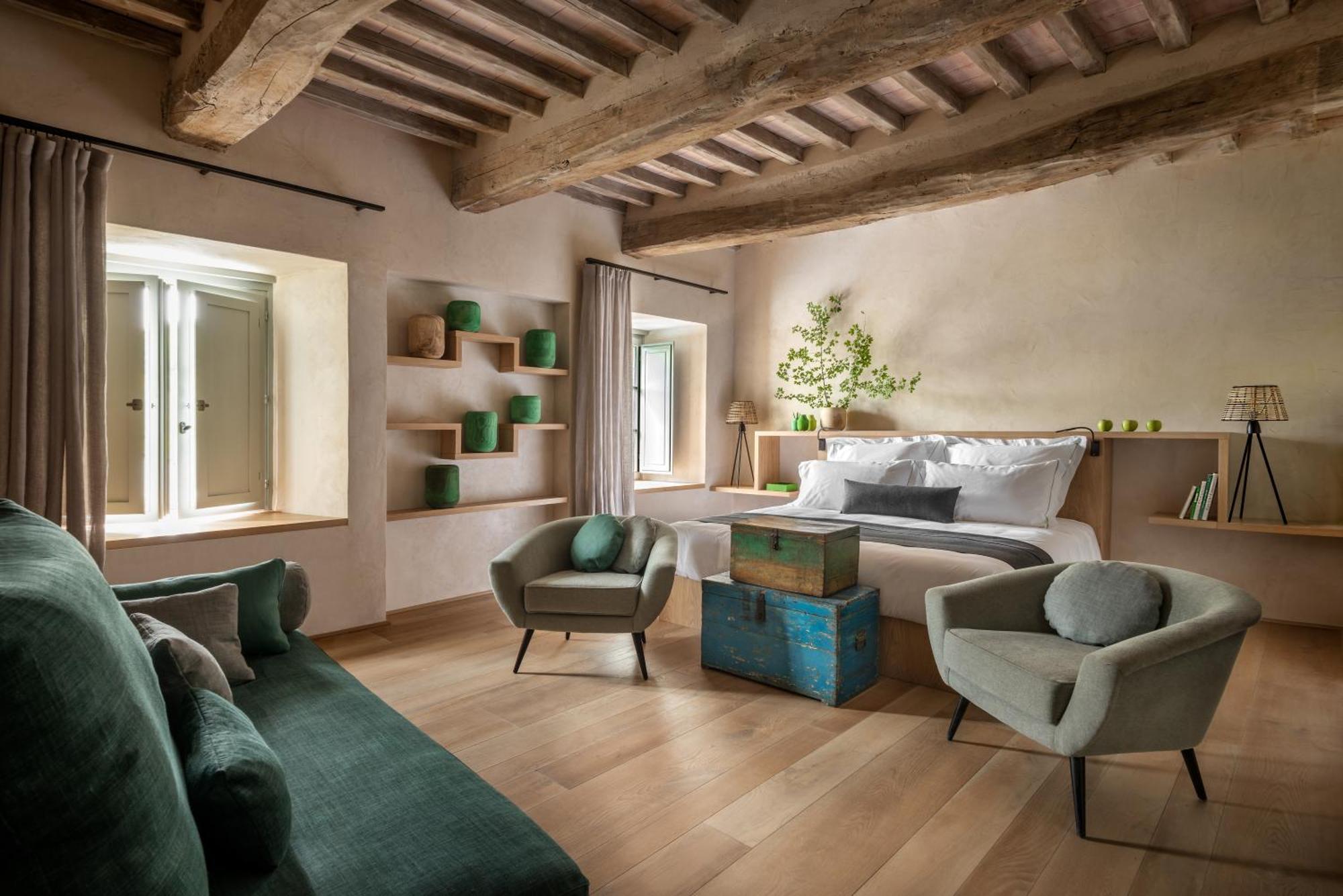 Badia di Pomaio Hotel Arezzo Bagian luar foto